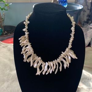 Stone beaded necklace